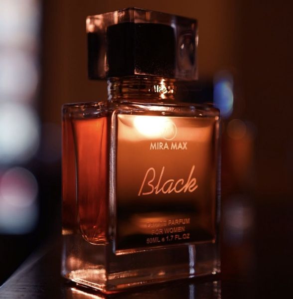 Парфумована вода для жінок "BLACK" Mira Max, 50 мл 2018 фото