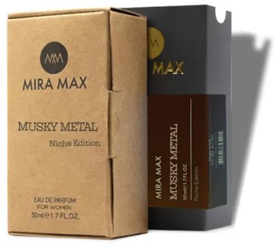 Парфумована вода унісекс "MUSKY METAL" Mira Max, 50 мл 2071 фото