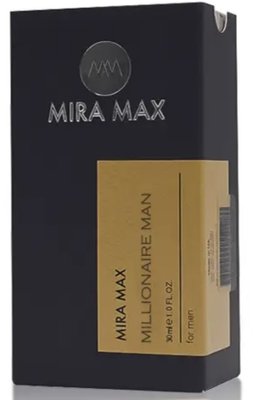 Парфюмированная вода для мужчин “MILLIONAIRE MAN” Mira Max, 30 мл 1041 фото