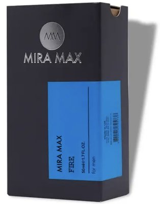 Парфумована вода для чоловіків "FIRE" Mira Max, 50 мл 2036 фото