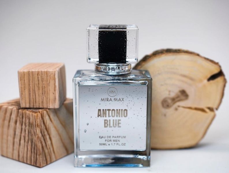 Парфюмированная вода для мужчин “Antonio Blue” Mira Max, 30 мл 1004 фото
