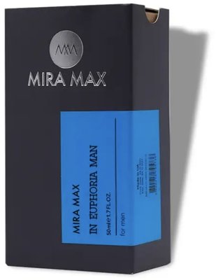Парфумована вода для чоловіків "IN EUPHORIA MAN" Mira Max, 50 мл 2051 фото