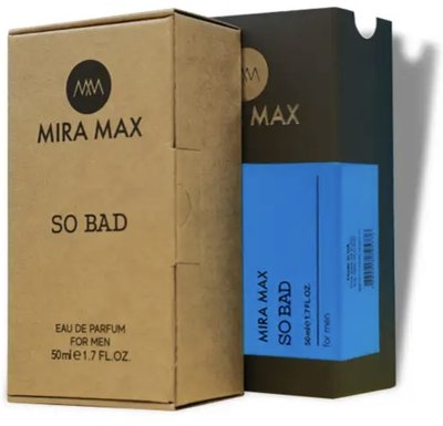 Парфумована вода для чоловіків so bad Mira Max, 50 мл 2101 фото