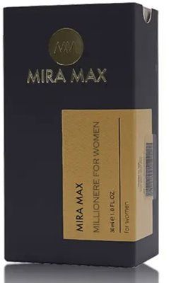 Парфумована вода для жінок "MILLIONAIRE FOR WOMEN" Mira Max, 30 мл 1039 фото