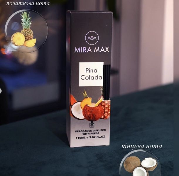 Аромадиффузор Mira Max Pina Colada 110 мл 0013 фото